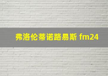 弗洛伦蒂诺路易斯 fm24